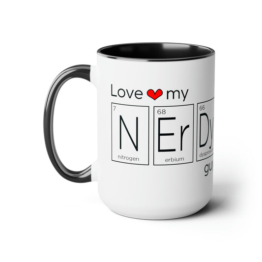 Painted Initial Mug - The Love Nerds